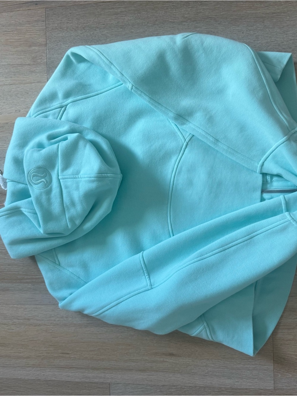 lululemon athletica Light Mint Full-Zip Hoodie Jacket - Picture 2 of 4